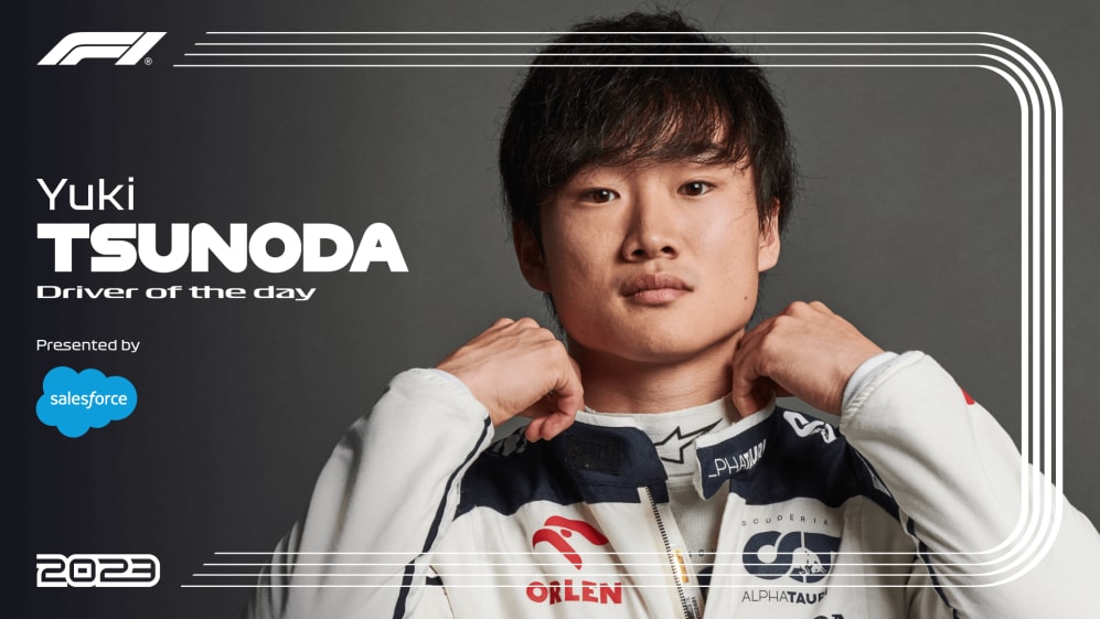 F1 driver of the day new arrivals